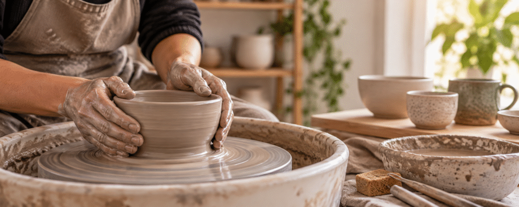 Wheel Throwing Pottery for Beginners