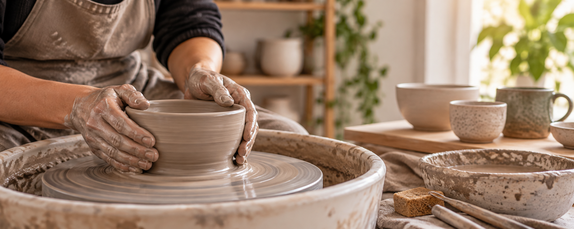 Wheel Throwing Pottery for Beginners